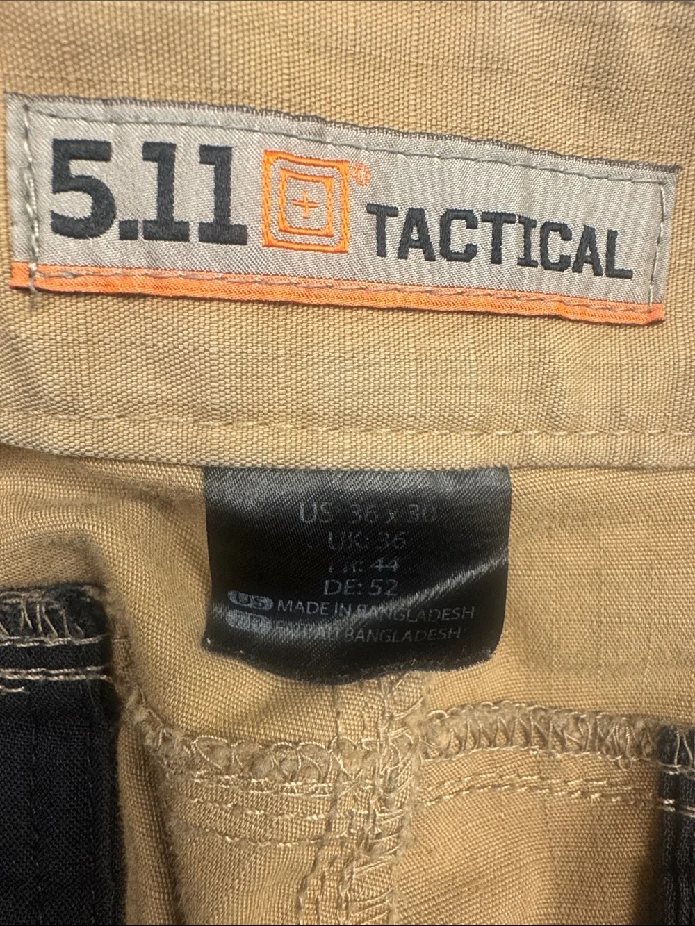 5.11 Stryke Men's Tan Cargo Pants - Casual Utility Style
